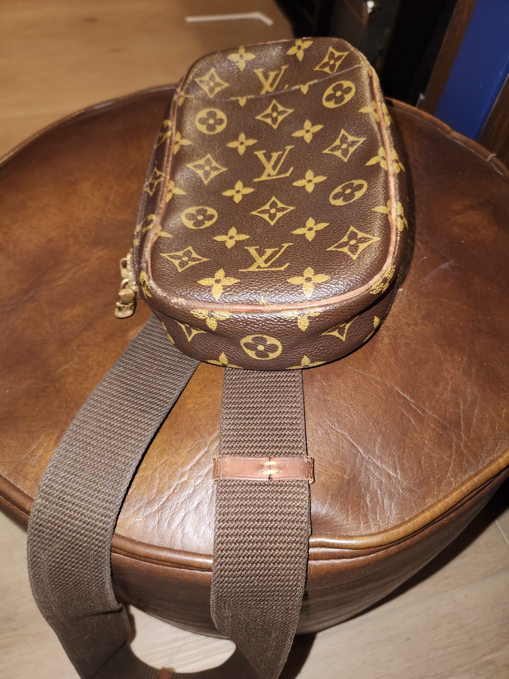 Louis Vuitton Brown Monogram Canvas Belt Bag